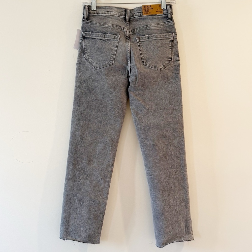 NWT Kenzie The Allie High Rise Slim Straight Vintage Luxe Jeans - Picture 6 of 11